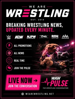 We Are Wrestling — breaking wrestling news, all promotions, WAW Pulse and community